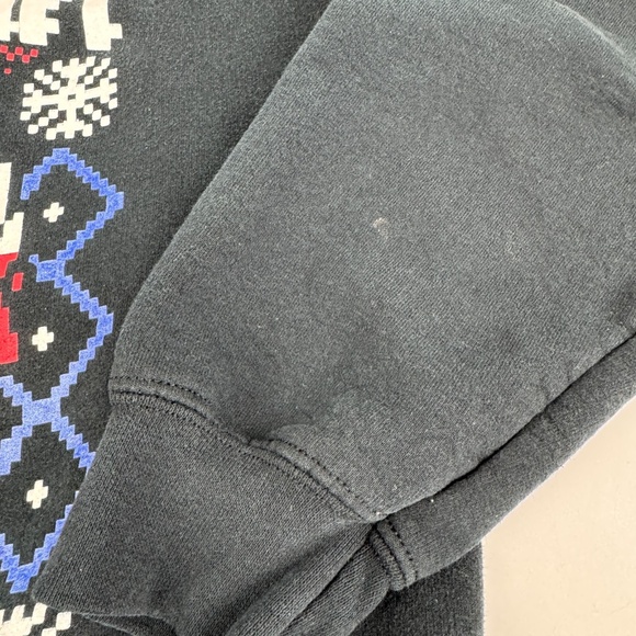 Asking Alexandria Mens Size M Christmas Sweater Sweatshirt Black *Read Desc - Picture 7 of 9